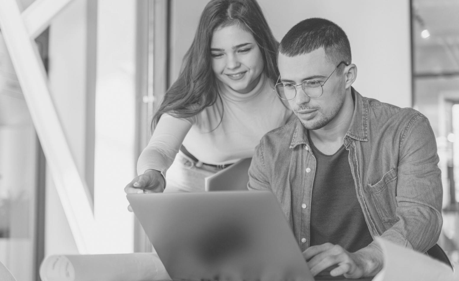 Financial planning workspace with charts and analysis tools